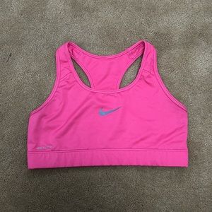 Pink Nike Sports Bra